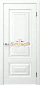 Дверь Скандинавия 6 Эмаль RAL 9003 (белая)