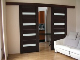 Комплект ECO SLIDING SET 1 60 кг для двустворчатой двери