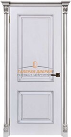 ПГ Багет 32 Патина серебро Эмаль белая