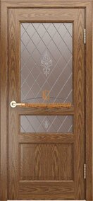 Калина-К 45 ПО Дуб рустикальный стекло Лилия