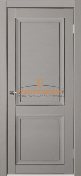 Деканто ПГ 1 Серый бархат, черный молдинг