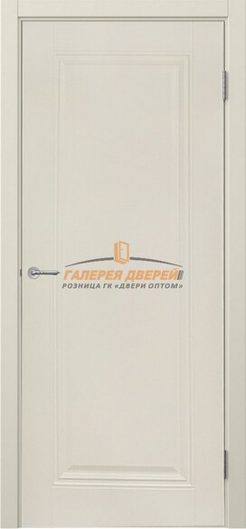 Дверь Карат 1 ПГ RAL 9001 (бежевый)