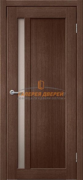 Дверь Эко 1 ПО Темный орех