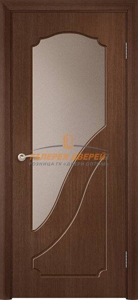 Дверь Классика Ф-08 ПО Орех тёмный