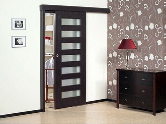 Комплект ECO SLIDING SET 1 60 кг для одностворчатой двери