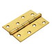 Петля стальная универсальная RS 100x70x2,5-4BB SG Матовое золото