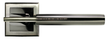 Ручка Упоение бел. никель/черн. никель (MH-13 SN-BN-S)