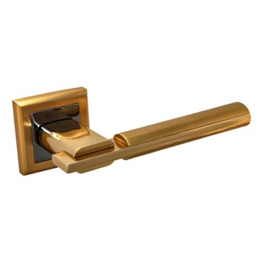 Дверная ручка Навара в цвете золото