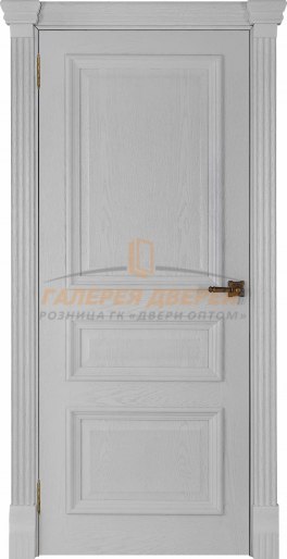 Межкомнатная дверь ПГ  Барселона (широкий фигурный багет) Дуб Perla