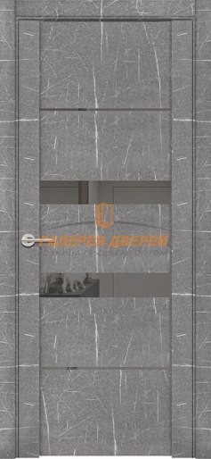 Межкомнатная дверь ПО 30037/1 (ПДЗ Grey)  Торос Серый