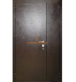 Дверь техническая полуторная Кондор Антик медь