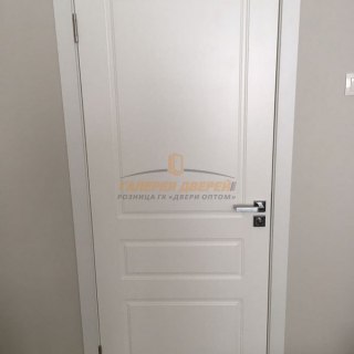 Фото межкомнатных дверей с эмалью 2