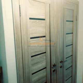 Фото межкомнатных дверей с экошпоном 2