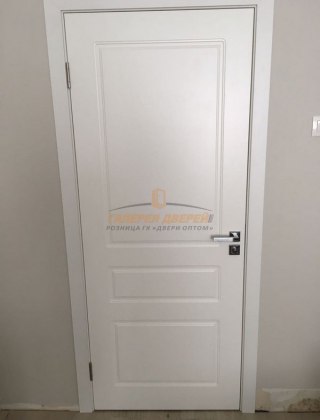 Фото межкомнатных дверей с эмалью 7