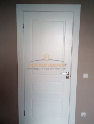 Фото межкомнатных дверей с эмалью 4