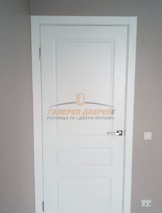 Фото межкомнатных дверей с эмалью 12