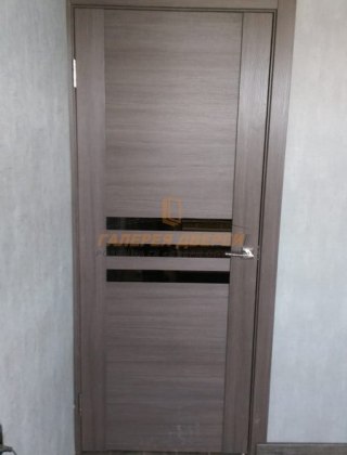 Фото межкомнатных дверей с экошпоном 1