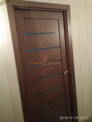 Фото межкомнатных дверей с экошпоном 5
