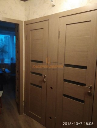 Фото межкомнатных дверей с экошпоном 12