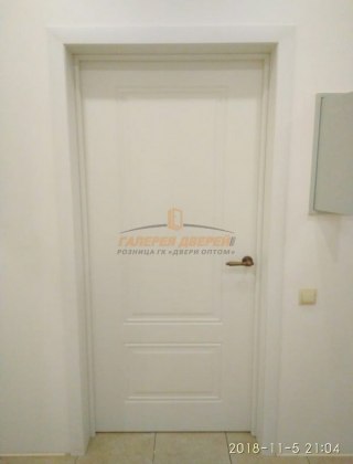 Фото межкомнатных дверей с эмалью 17