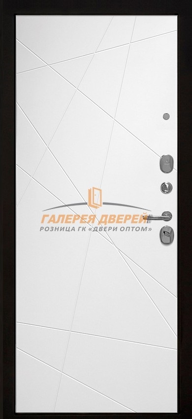 Ферзь Графика 1 эмалит Белый