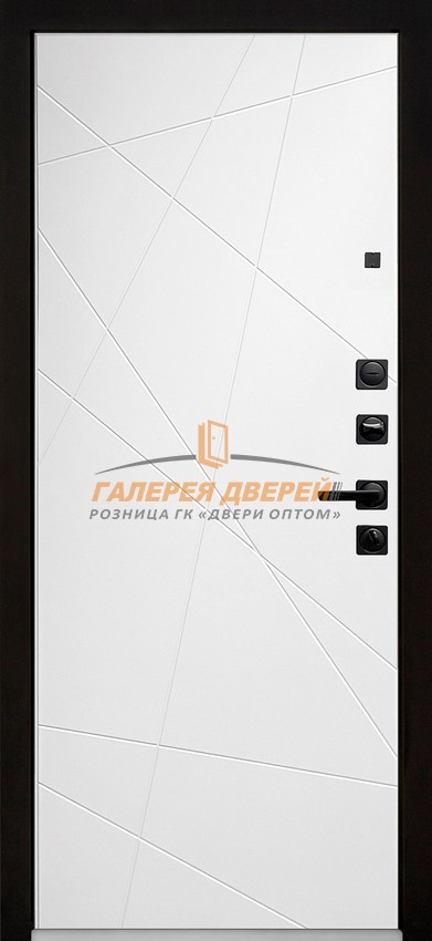 Геометрия Графика 1 эмалит Белый