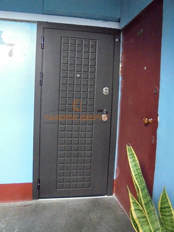 Металлическая дверь с установкой от «Галерея Дверей»