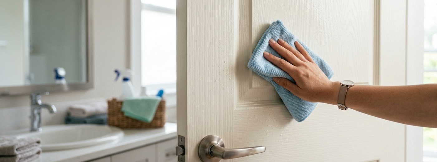 Чем мыть дверь в зависимости от материала